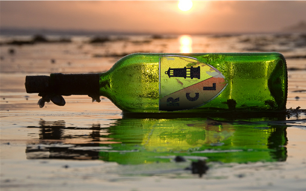 Une bouteille à la mer